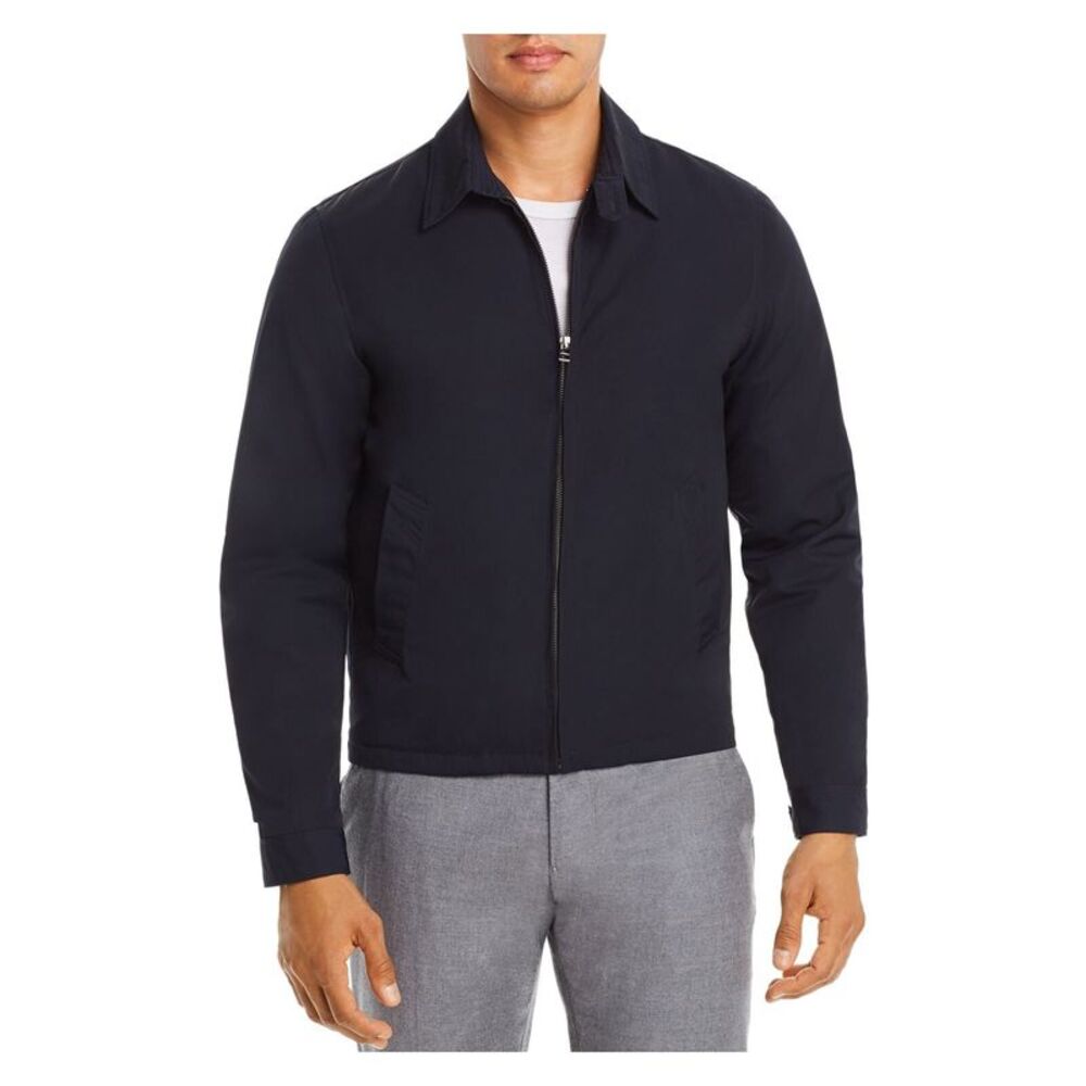 DYLAN GRAY Mens Navy Zip Up Jacket XL